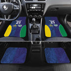 Custom Warriors-Cowboys Car Mats Together Sporty Style
