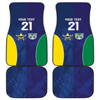 Custom Warriors-Cowboys Car Mats Together Sporty Style