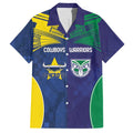 Custom Warriors-Cowboys Family Matching Tank Maxi Dress and Hawaiian Shirt Together Sporty Style