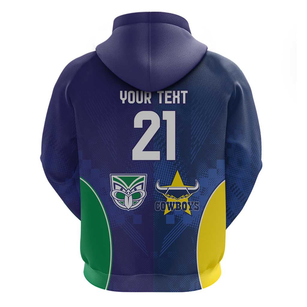 Custom Warriors-Cowboys Hoodie Together Sporty Style