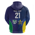Custom Warriors-Cowboys Hoodie Together Sporty Style