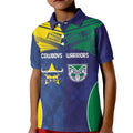 Custom Warriors-Cowboys Kid Polo Shirt Together Sporty Style
