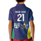 Custom Warriors-Cowboys Kid Polo Shirt Together Sporty Style