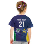 Custom Warriors-Cowboys Kid T Shirt Together Sporty Style