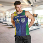 Custom Warriors-Cowboys Men Tank Top Together Sporty Style