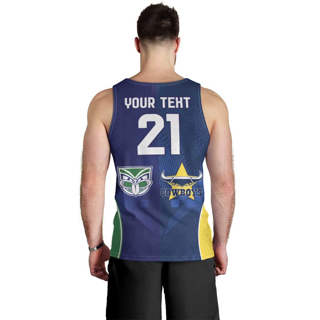 Custom Warriors-Cowboys Men Tank Top Together Sporty Style
