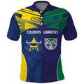 Custom Warriors-Cowboys Polo Shirt Together Sporty Style