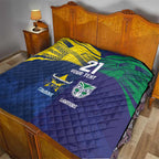 Custom Warriors-Cowboys Quilt Together Sporty Style