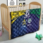 Custom Warriors-Cowboys Quilt Together Sporty Style