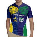 Custom Warriors-Cowboys Rugby Jersey Together Sporty Style