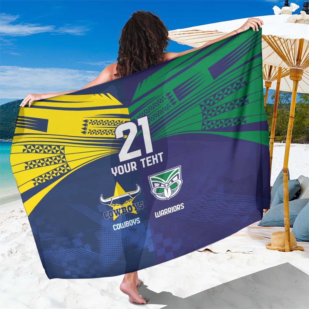 Custom Warriors-Cowboys Sarong Together Sporty Style