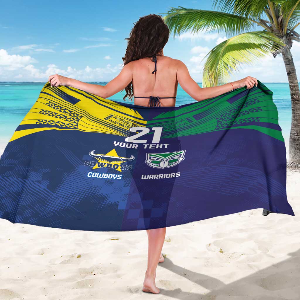 Custom Warriors-Cowboys Sarong Together Sporty Style