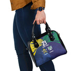 Custom Warriors-Cowboys Shoulder Handbag Together Sporty Style