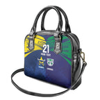 Custom Warriors-Cowboys Shoulder Handbag Together Sporty Style