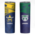 Custom Warriors-Cowboys Skinny Tumbler Together Sporty Style