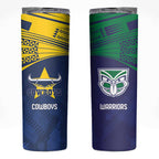 Custom Warriors-Cowboys Skinny Tumbler Together Sporty Style