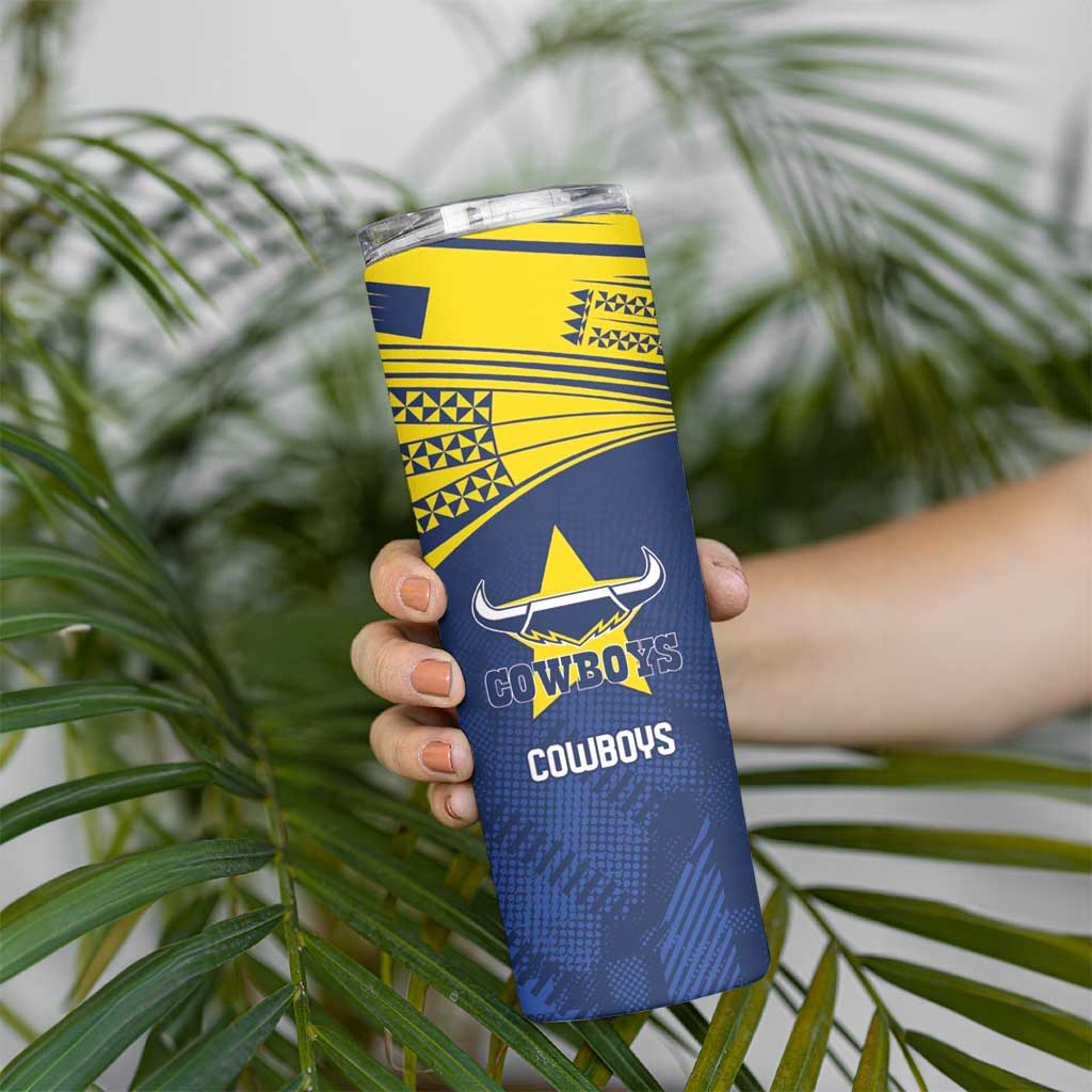 Custom Warriors-Cowboys Skinny Tumbler Together Sporty Style