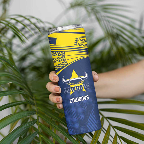 Custom Warriors-Cowboys Skinny Tumbler Together Sporty Style