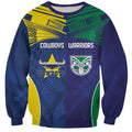 Custom Warriors-Cowboys Sweatshirt Together Sporty Style