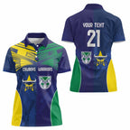 Custom Warriors-Cowboys Women Polo Shirt Together Sporty Style