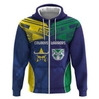Custom Warriors-Cowboys Zip Hoodie Together Sporty Style