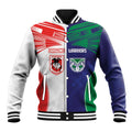 Custom Warriors-Dragons Baseball Jacket Together Sporty Style
