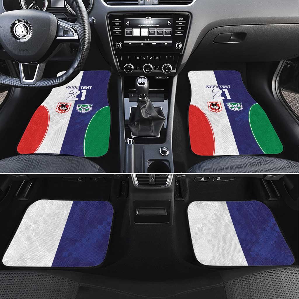 Custom Warriors-Dragons Car Mats Together Sporty Style