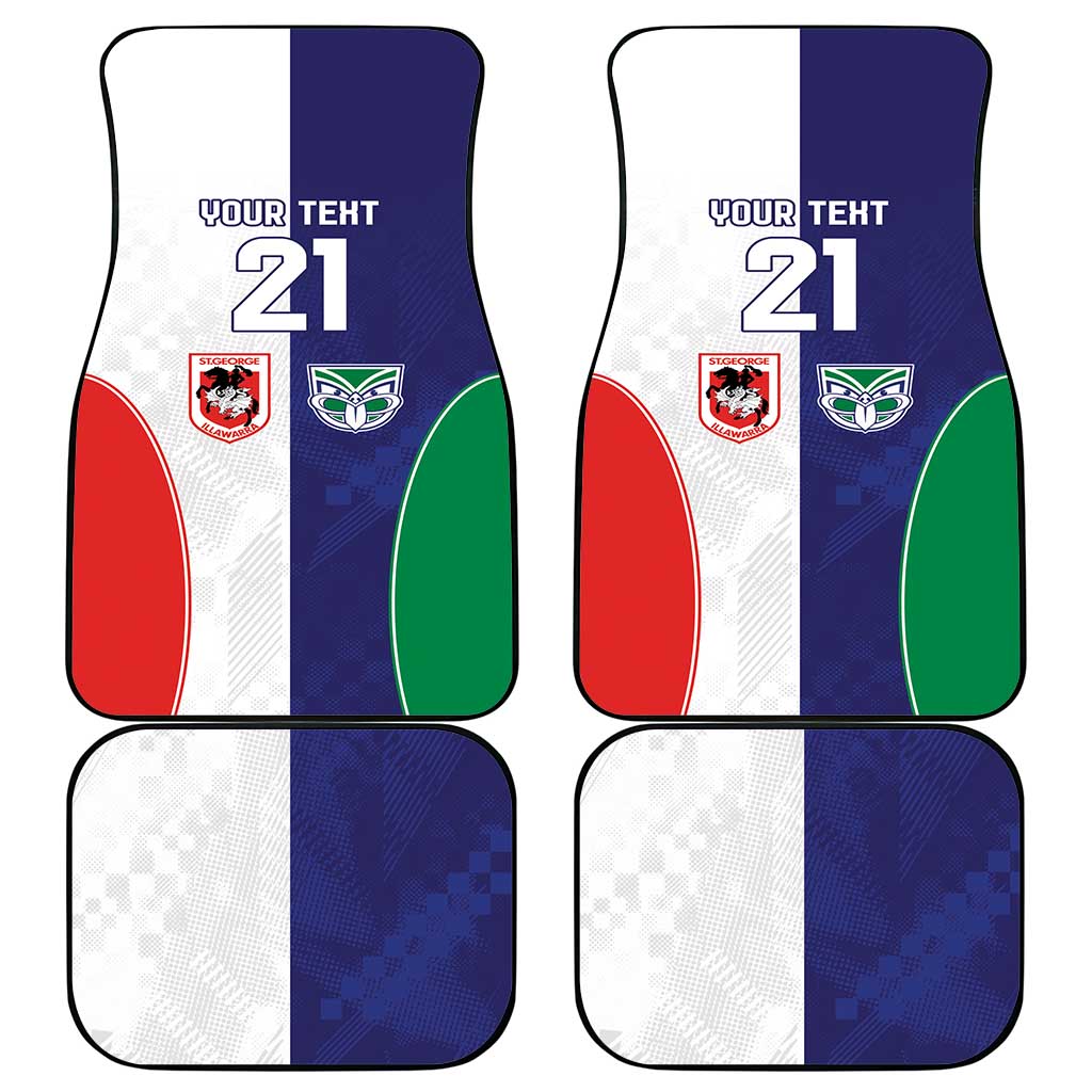 Custom Warriors-Dragons Car Mats Together Sporty Style