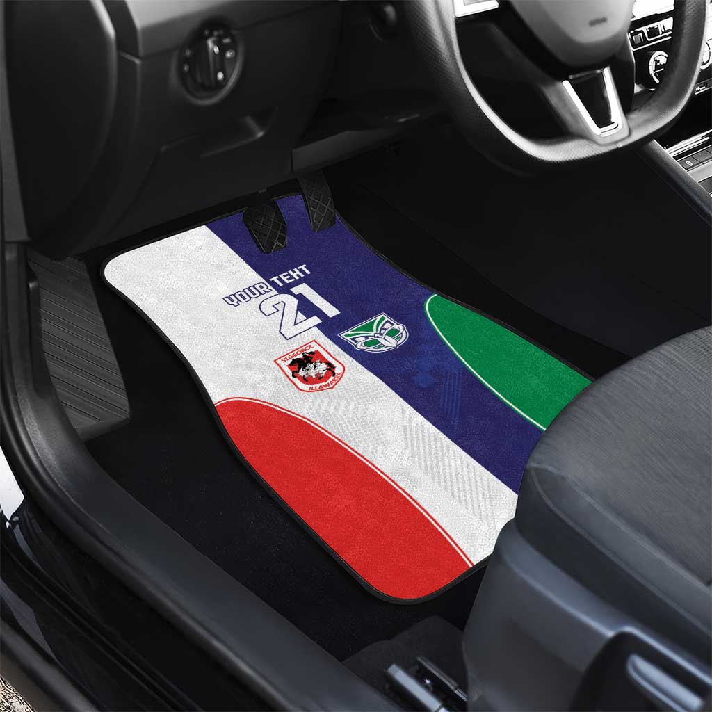 Custom Warriors-Dragons Car Mats Together Sporty Style