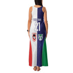Custom Warriors-Dragons Family Matching Tank Maxi Dress and Hawaiian Shirt Together Sporty Style