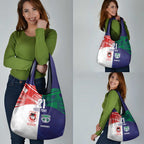 Custom Warriors-Dragons Grocery Bag Together Sporty Style
