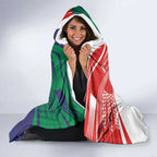 Custom Warriors-Dragons Hooded Blanket Together Sporty Style