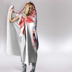 Custom Warriors-Dragons Hooded Blanket Together Sporty Style