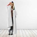 Custom Warriors-Dragons Hooded Blanket Together Sporty Style