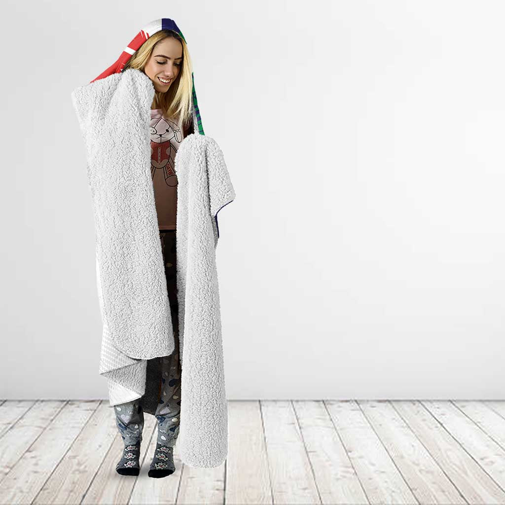 Custom Warriors-Dragons Hooded Blanket Together Sporty Style