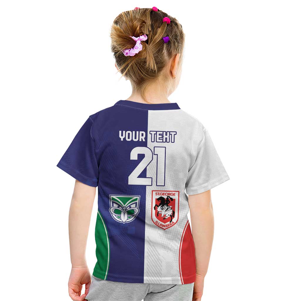 Custom Warriors-Dragons Kid T Shirt Together Sporty Style