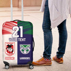 Custom Warriors-Dragons Luggage Cover Together Sporty Style