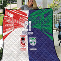 Custom Warriors-Dragons Quilt Together Sporty Style