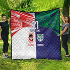 Custom Warriors-Dragons Quilt Together Sporty Style
