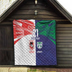 Custom Warriors-Dragons Quilt Together Sporty Style