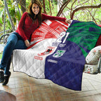 Custom Warriors-Dragons Quilt Together Sporty Style