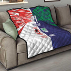 Custom Warriors-Dragons Quilt Together Sporty Style