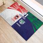 Custom Warriors-Dragons Rubber Doormat Together Sporty Style