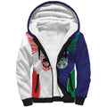 Custom Warriors-Dragons Sherpa Hoodie Together Sporty Style