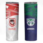 Custom Warriors-Dragons Skinny Tumbler Together Sporty Style