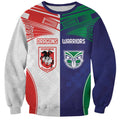 Custom Warriors-Dragons Sweatshirt Together Sporty Style