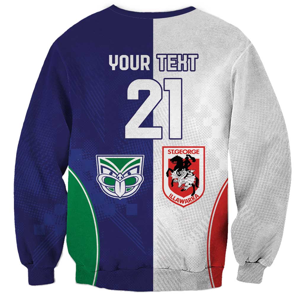 Custom Warriors-Dragons Sweatshirt Together Sporty Style