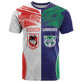 Custom Warriors-Dragons T Shirt Together Sporty Style