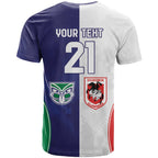 Custom Warriors-Dragons T Shirt Together Sporty Style