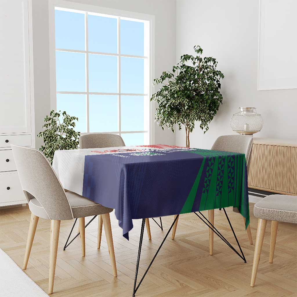 Custom Warriors-Dragons Tablecloth Together Sporty Style